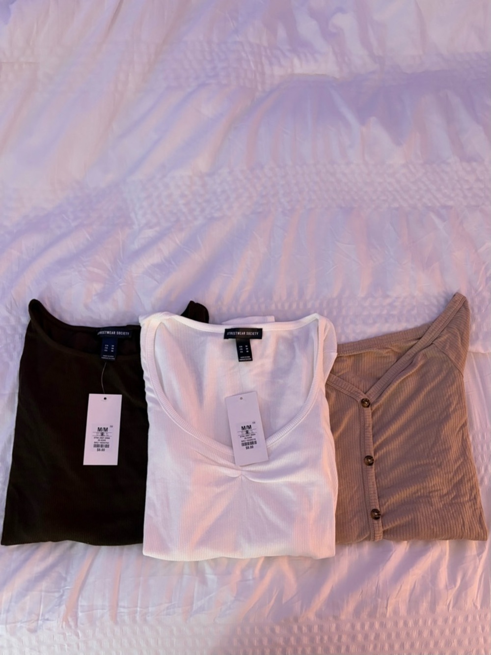 ✨Bundle- Streetware Society Long Sleeve Tops (Size M)